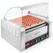 Olde Midway Electric Hot Dog Roller Grill Cooker Machines with Bun Warming Drawer - Commercial Grade